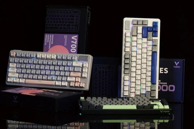 V700DIY-75多模机械键盘开元棋牌小巧便携可玩性强！雷柏(图5)