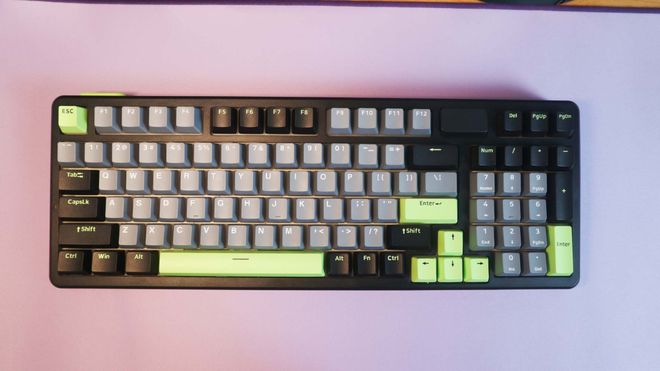 绿机械键盘测评：客制化与性价比的完美平衡开元棋牌试玩雷柏V700DIY-98黑灰(图8)